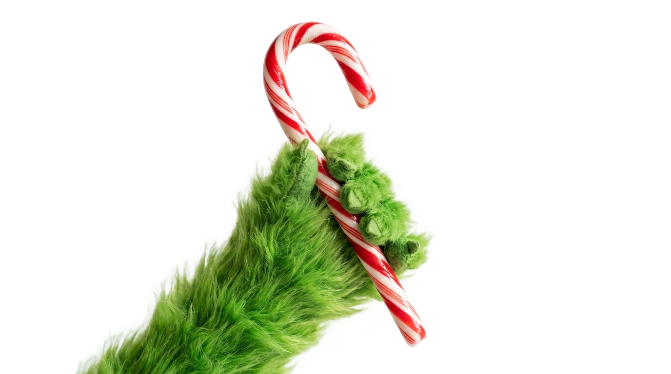 grinch candy cane png PNG transparent background