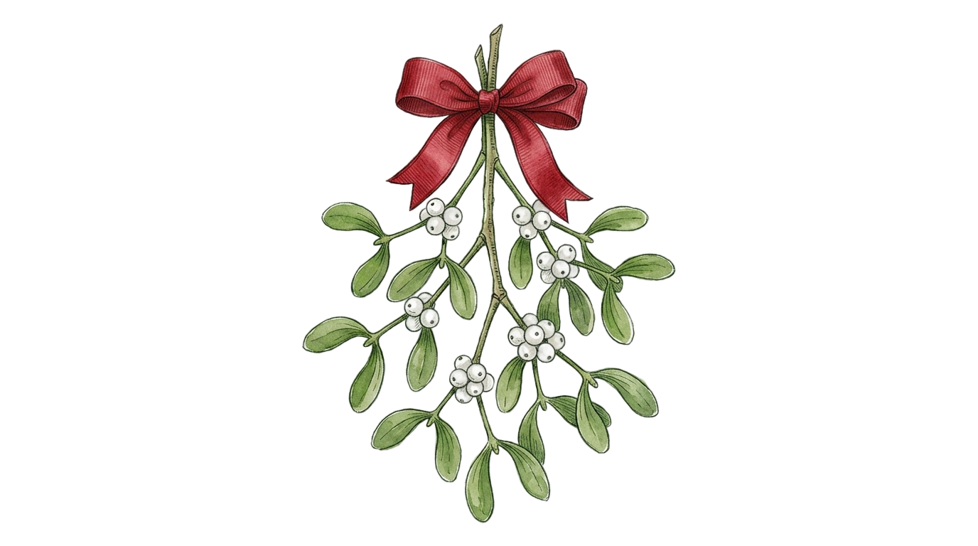 mistletoe drawing png PNG transparent background