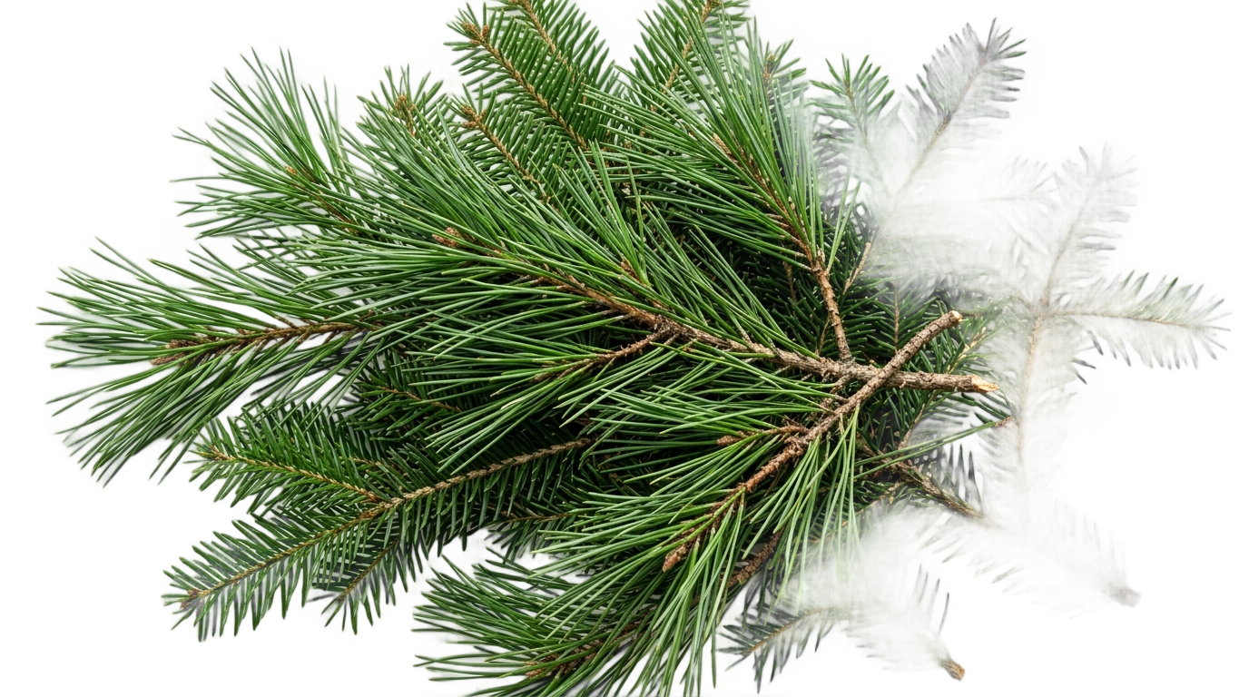 christmas tree leaves png PNG transparent background