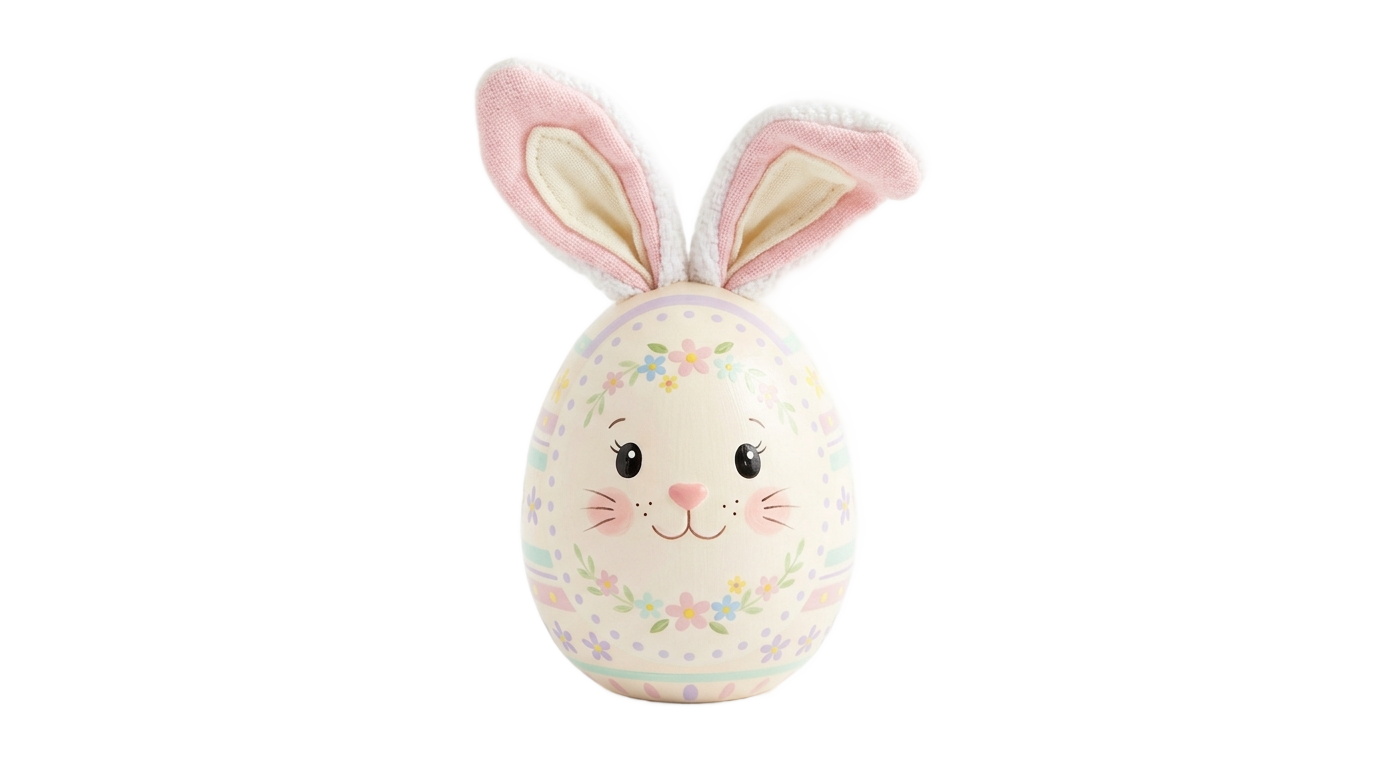 easter bunny egg png PNG transparent background