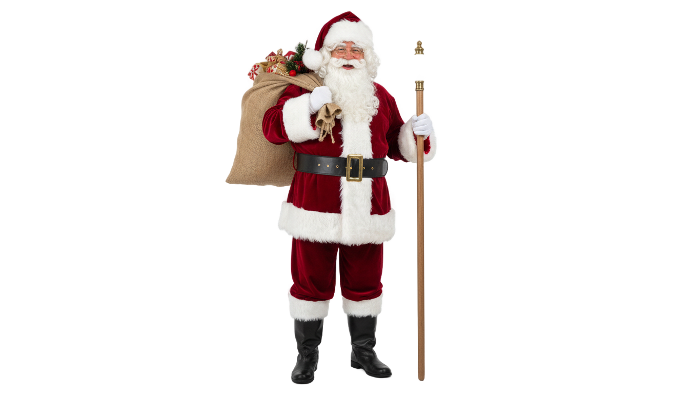 real transparent santa claus png PNG transparent background