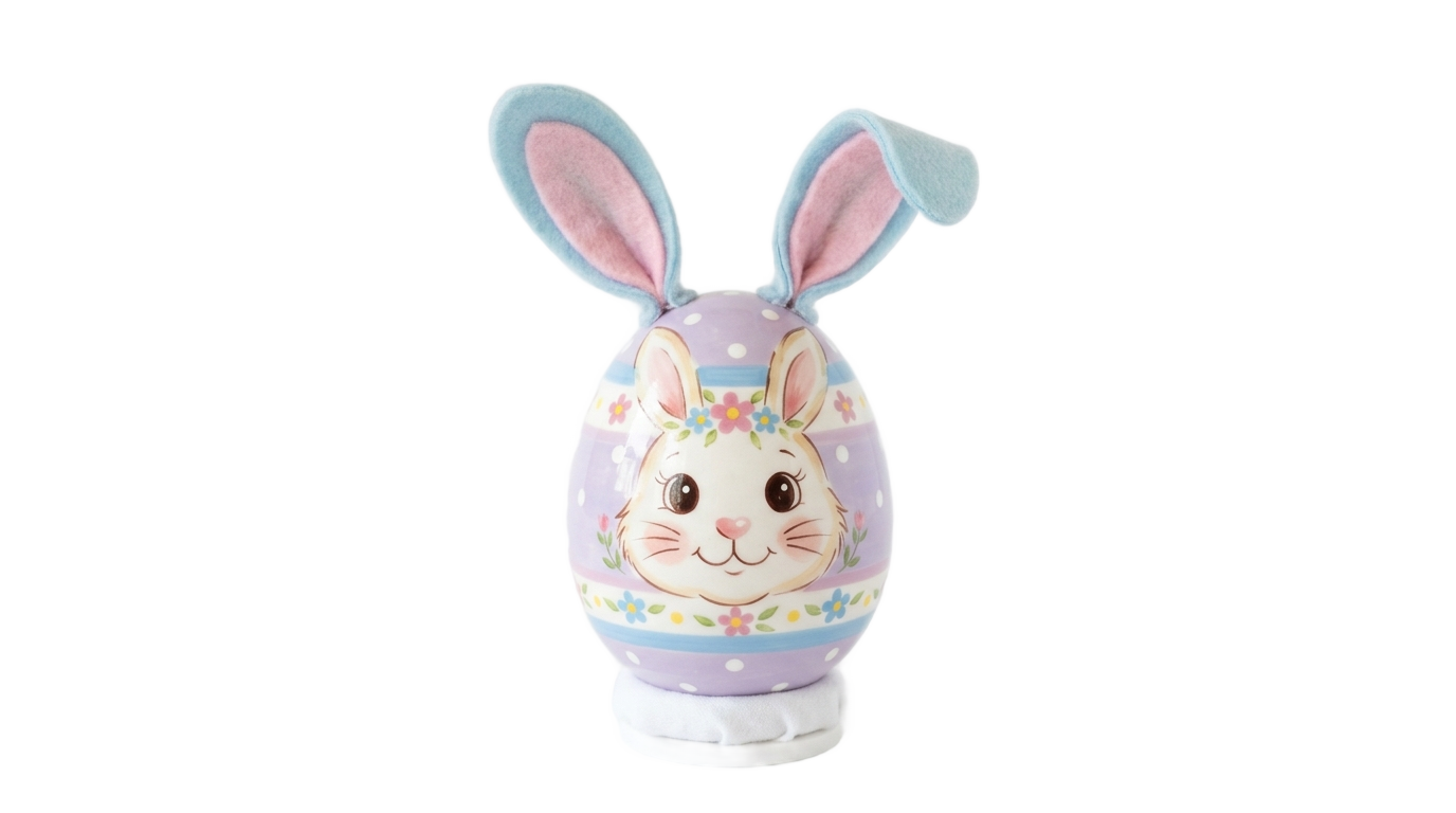 easter bunny egg png PNG transparent background