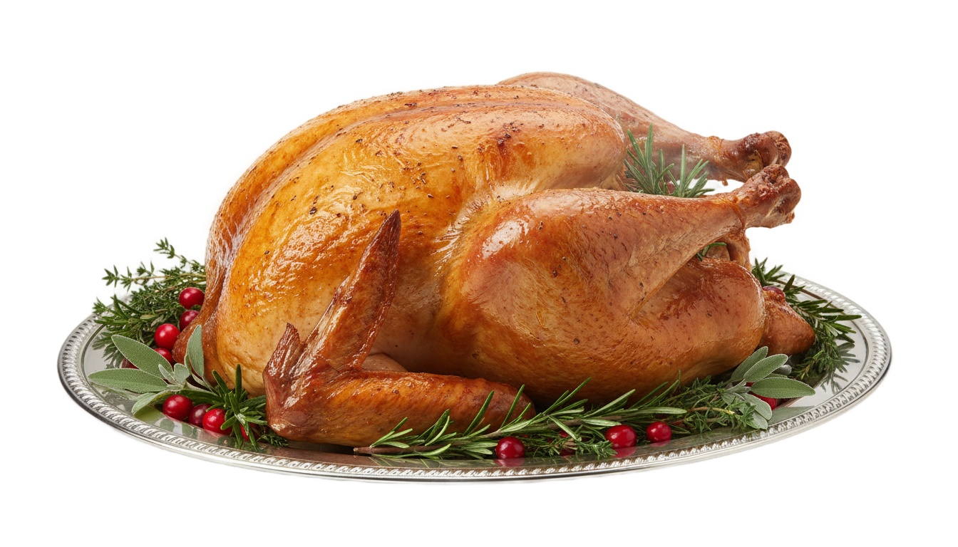 roast turkey png PNG transparent background