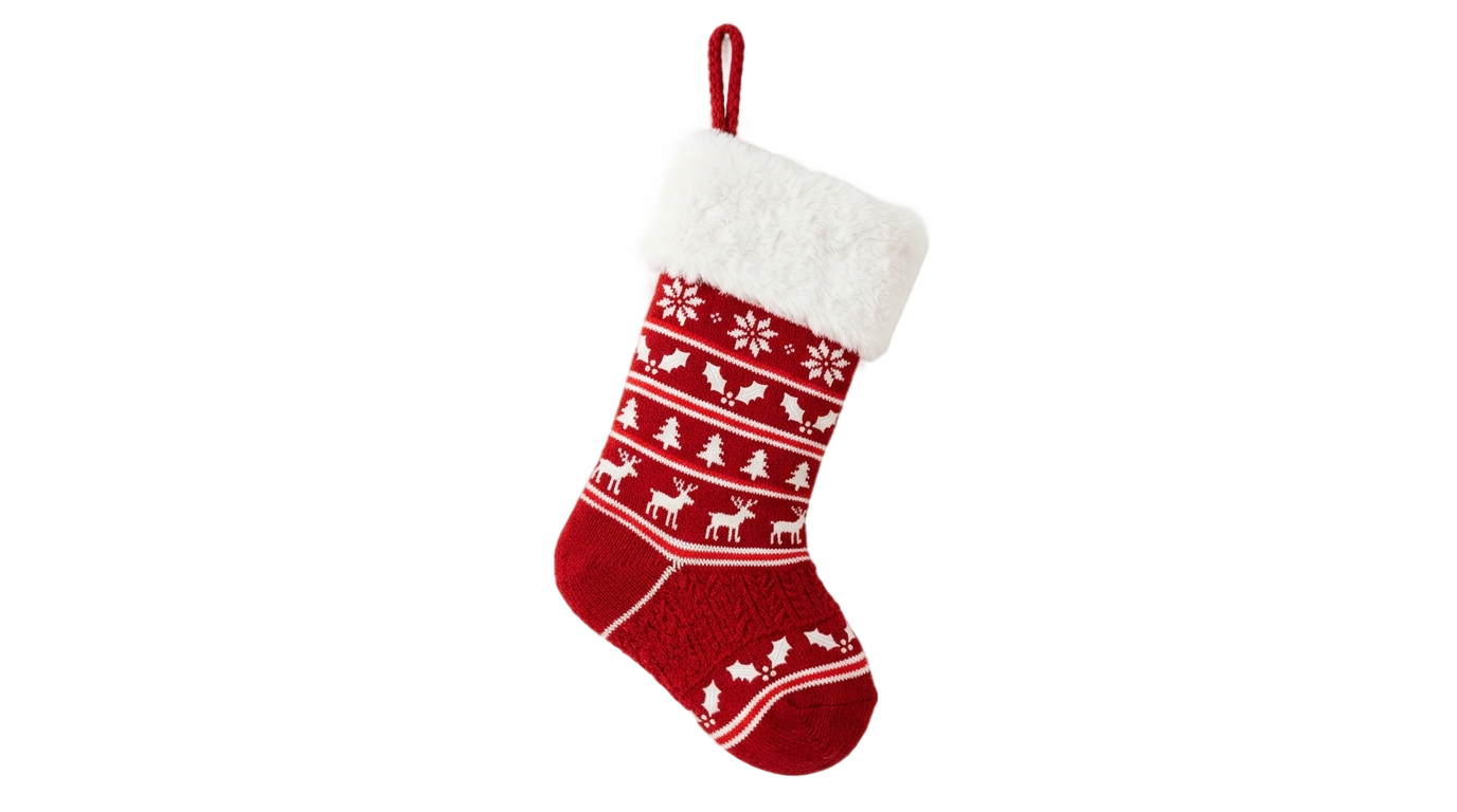 christmas stocking clipart png PNG transparent background