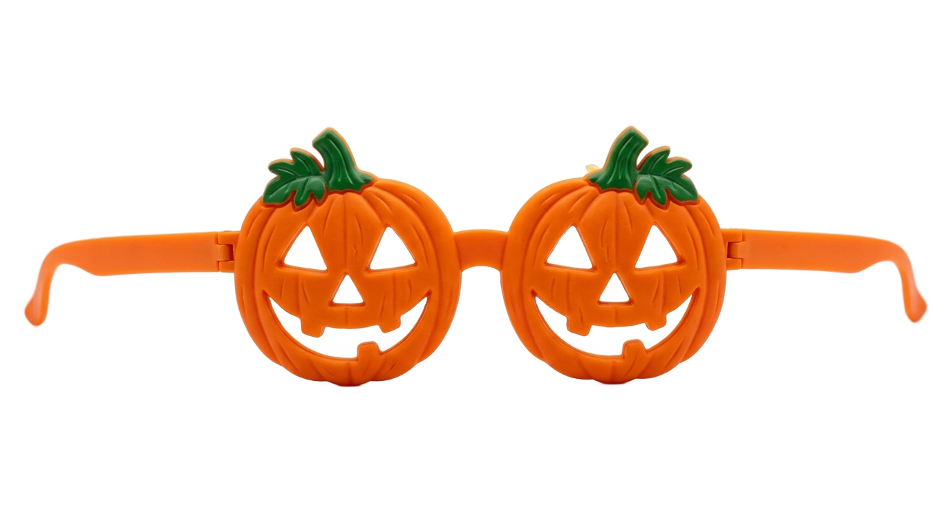 pumpkin glasses png PNG transparent background