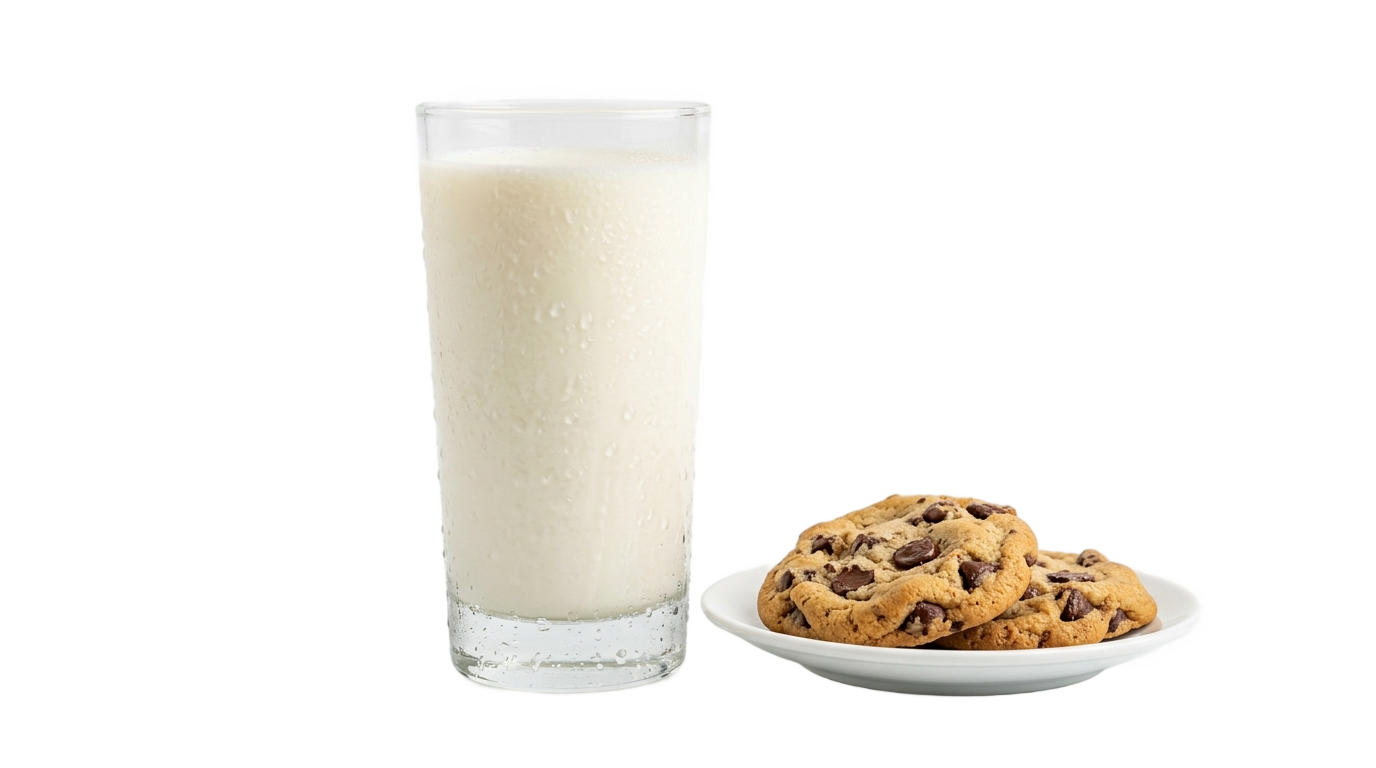 milk for santa png PNG transparent background
