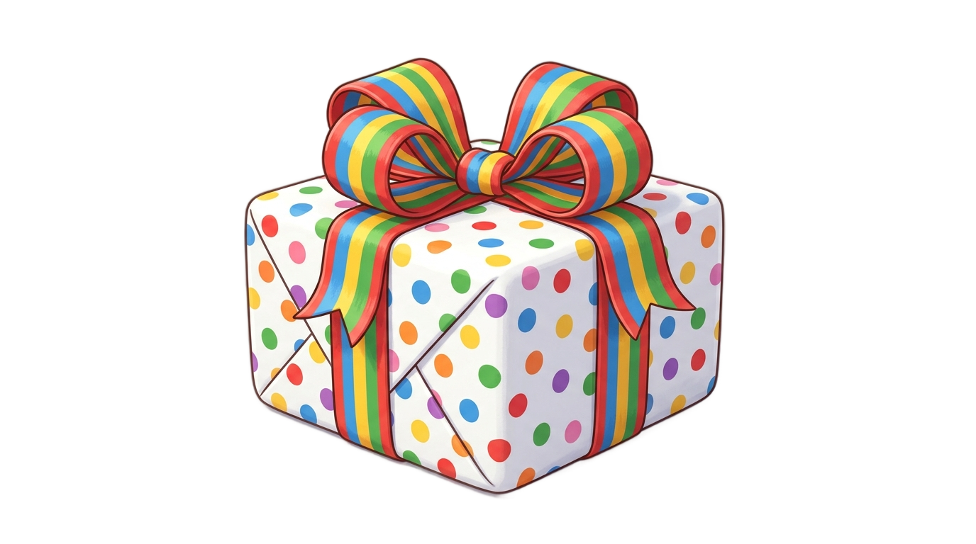 gift box cartoon png PNG transparent background