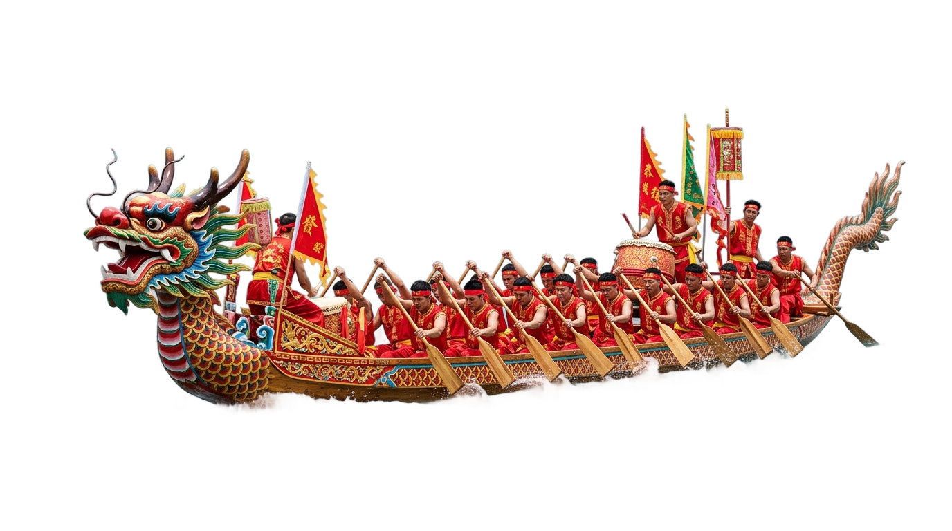 dragon boat festival png PNG transparent background