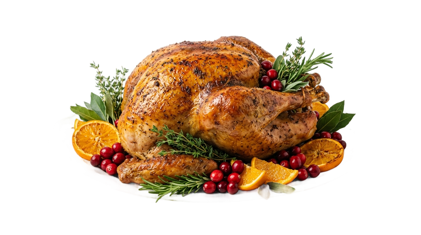 christmas turkey png PNG transparent background