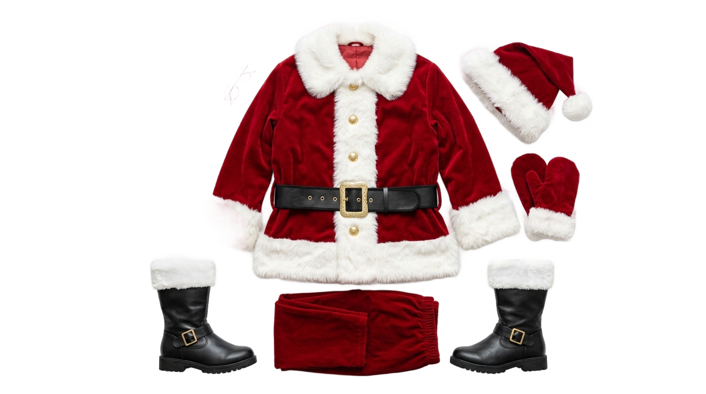 traje de santa claus png PNG transparent background