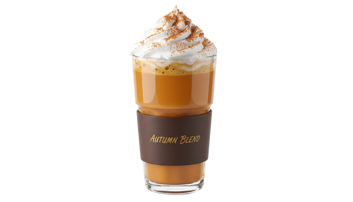 pumpkin spice latte png PNG transparent background