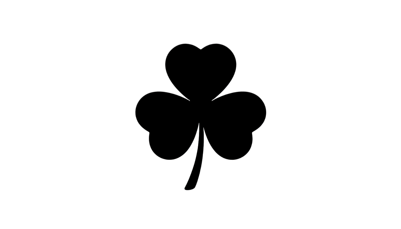 shamrock silhouette png PNG transparent background