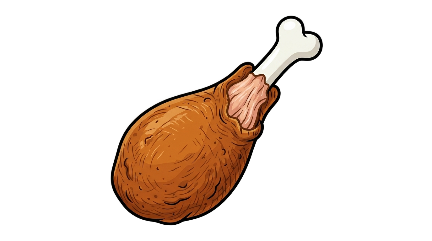 turkey leg clipart png PNG transparent background
