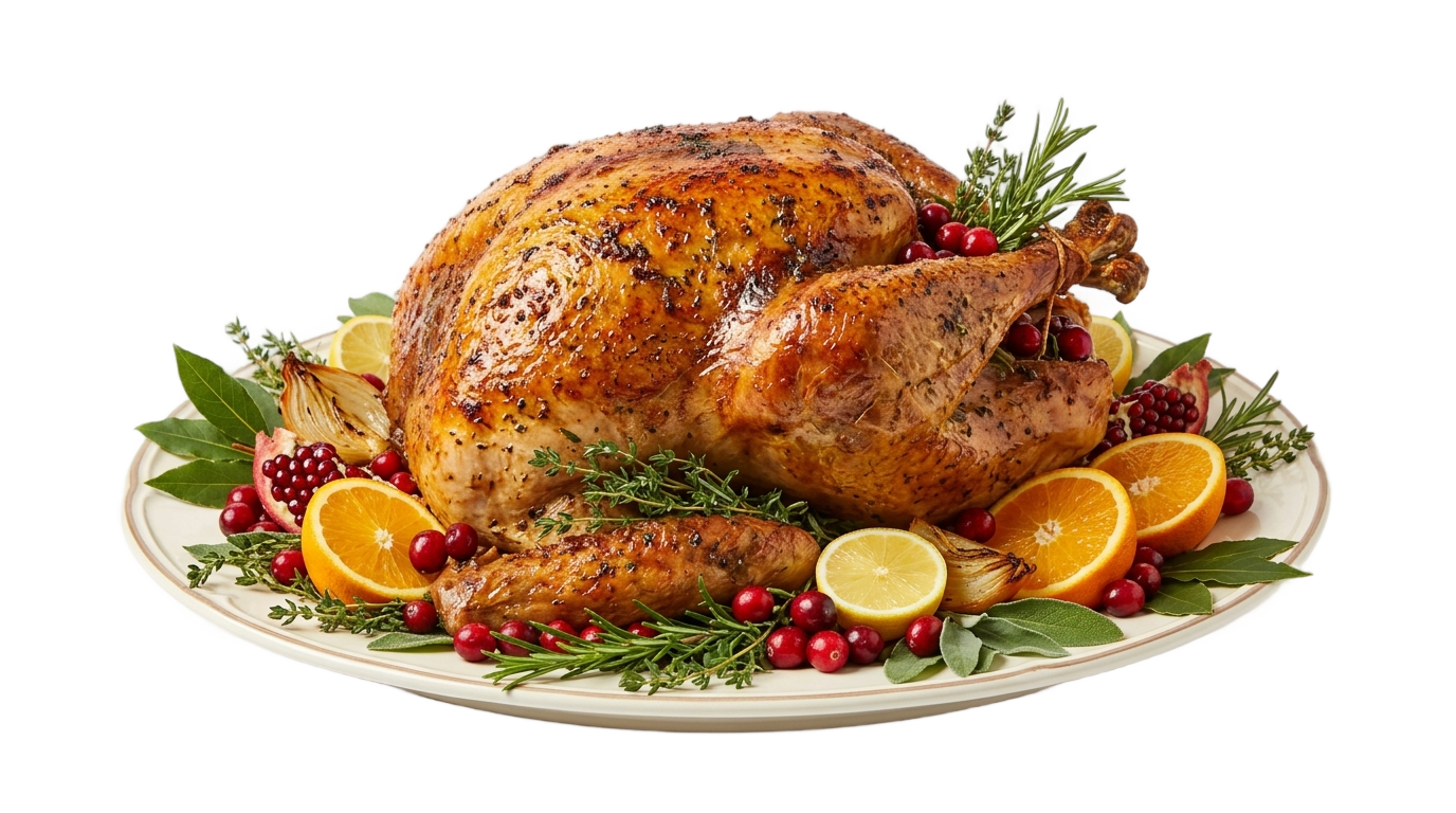 christmas turkey png PNG transparent background