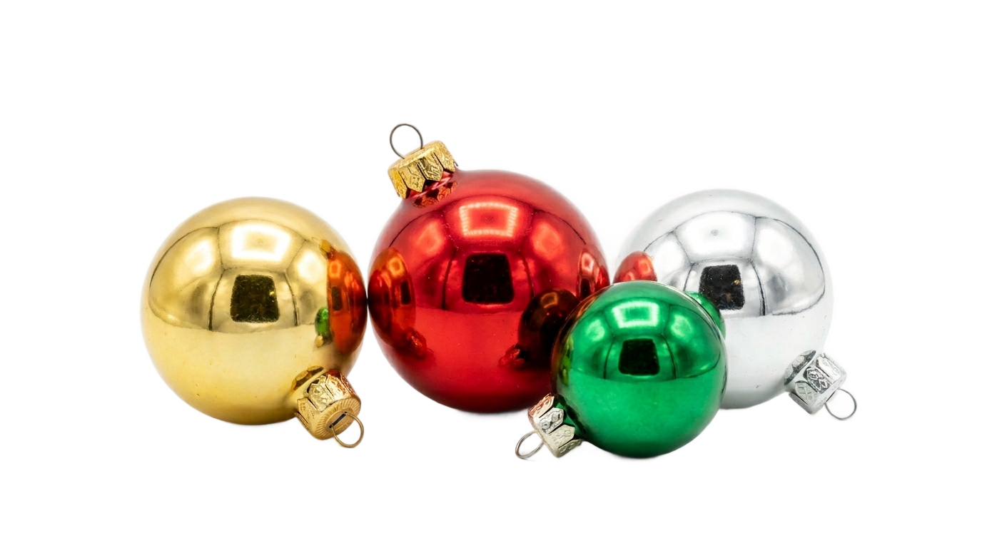 christmas tree balls png PNG transparent background