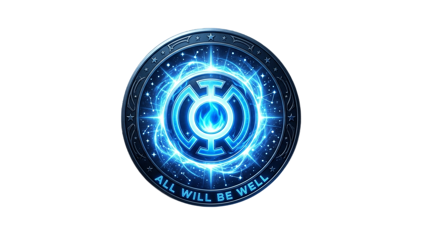 blue lantern logo png PNG transparent background