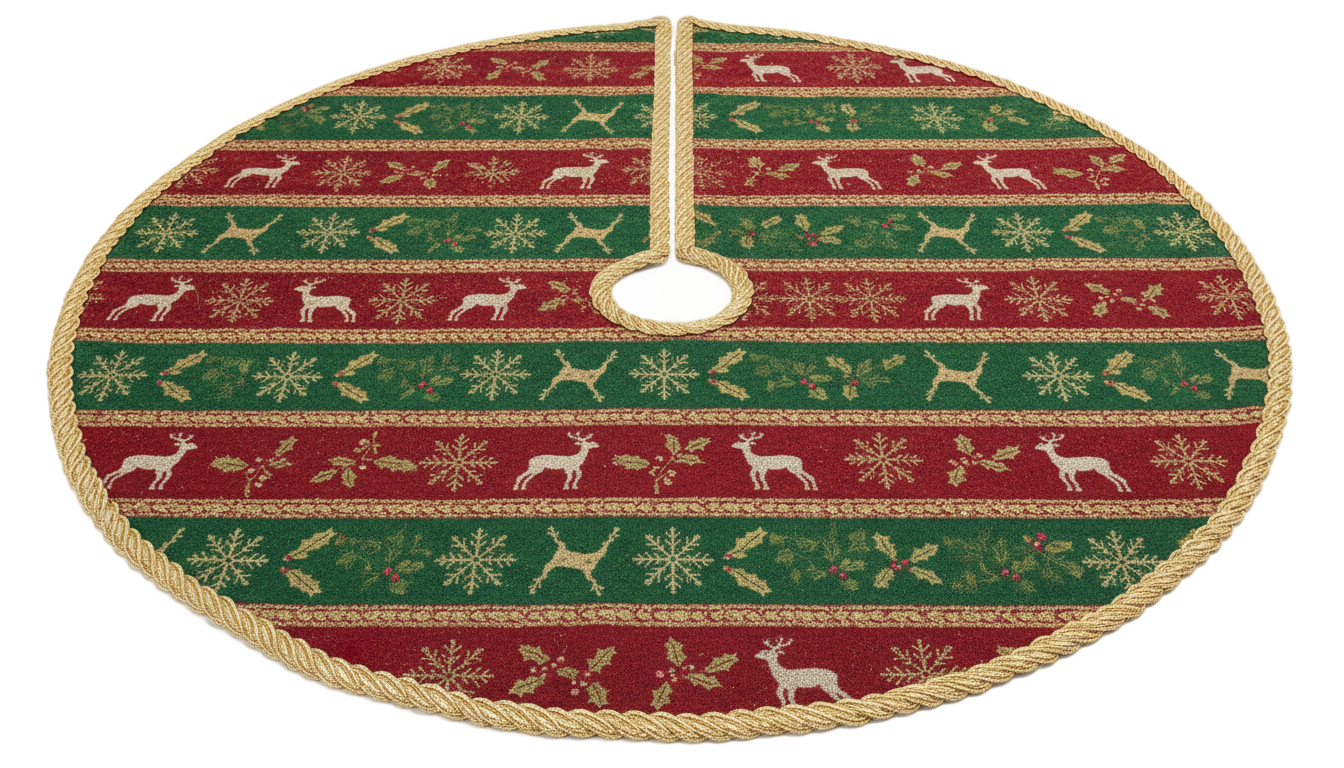 christmas tree skirt png PNG transparent background