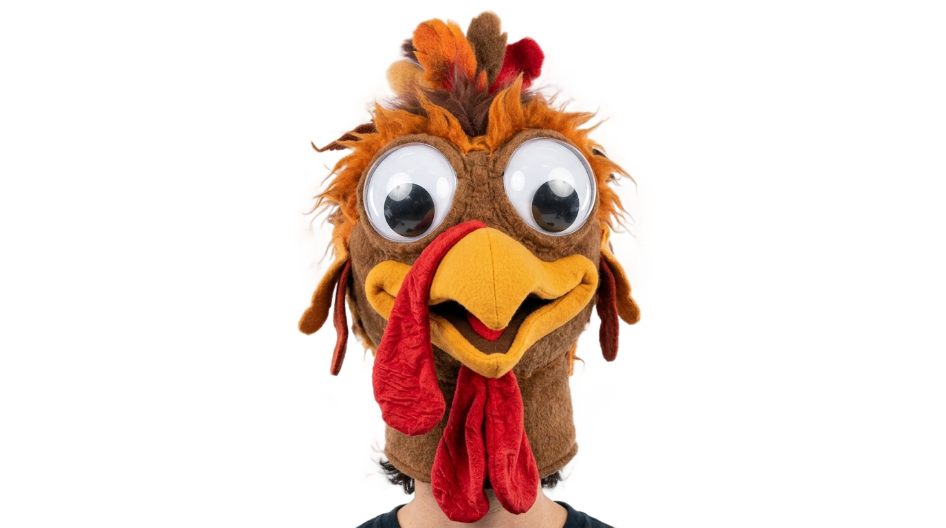 friends turkey head png PNG transparent background