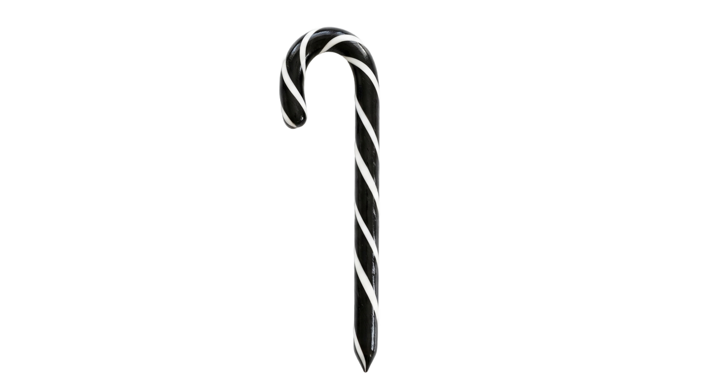 candy cane silhouette png PNG transparent background