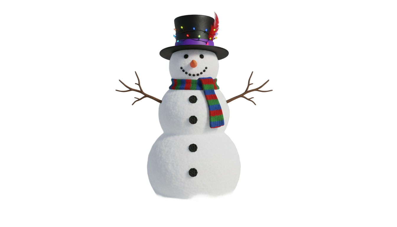 snowman cartoon png PNG transparent background