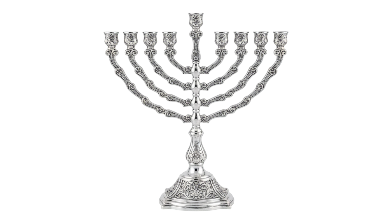 hanukkah menorah png PNG transparent background