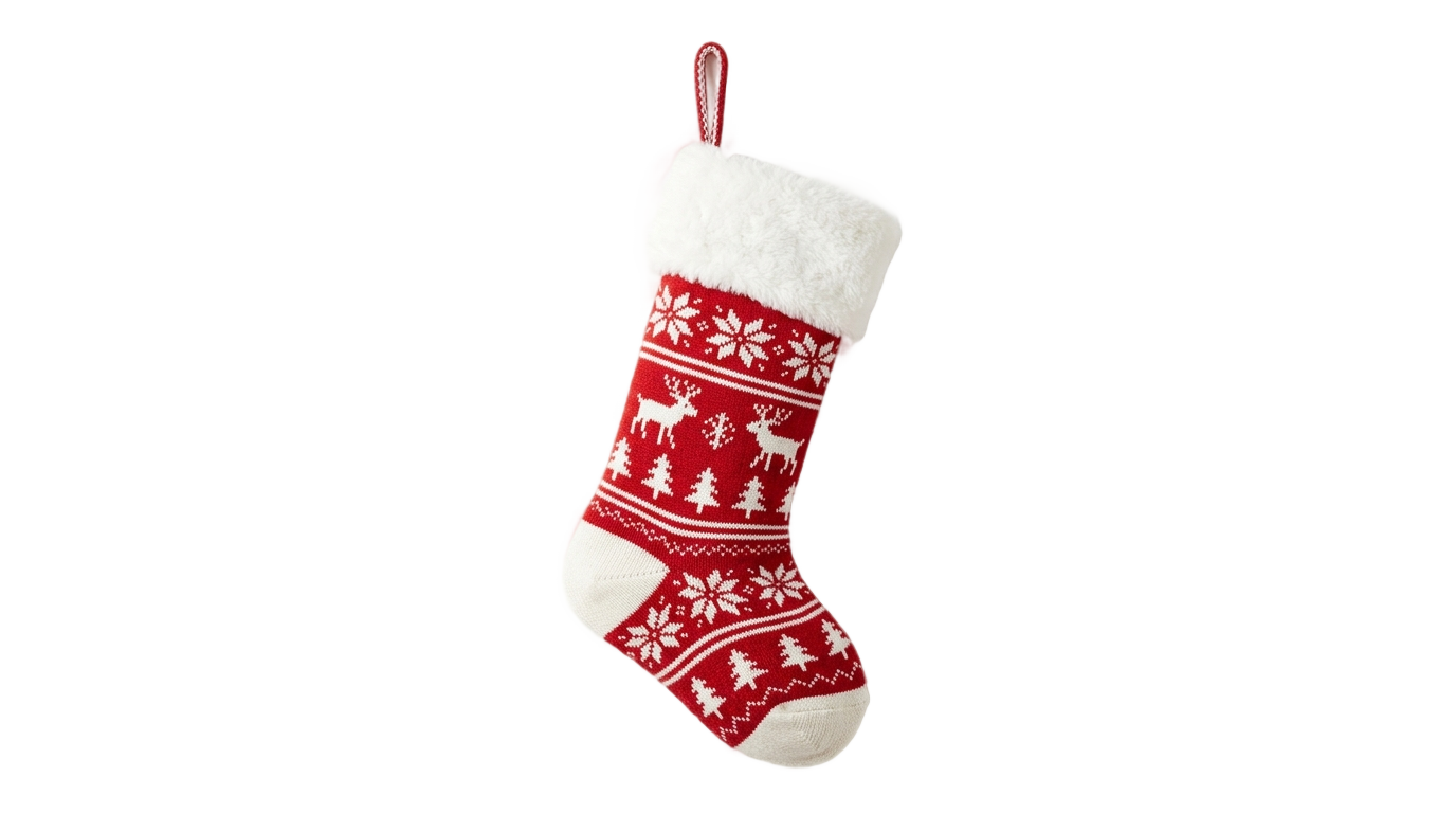 christmas stocking clipart png PNG transparent background