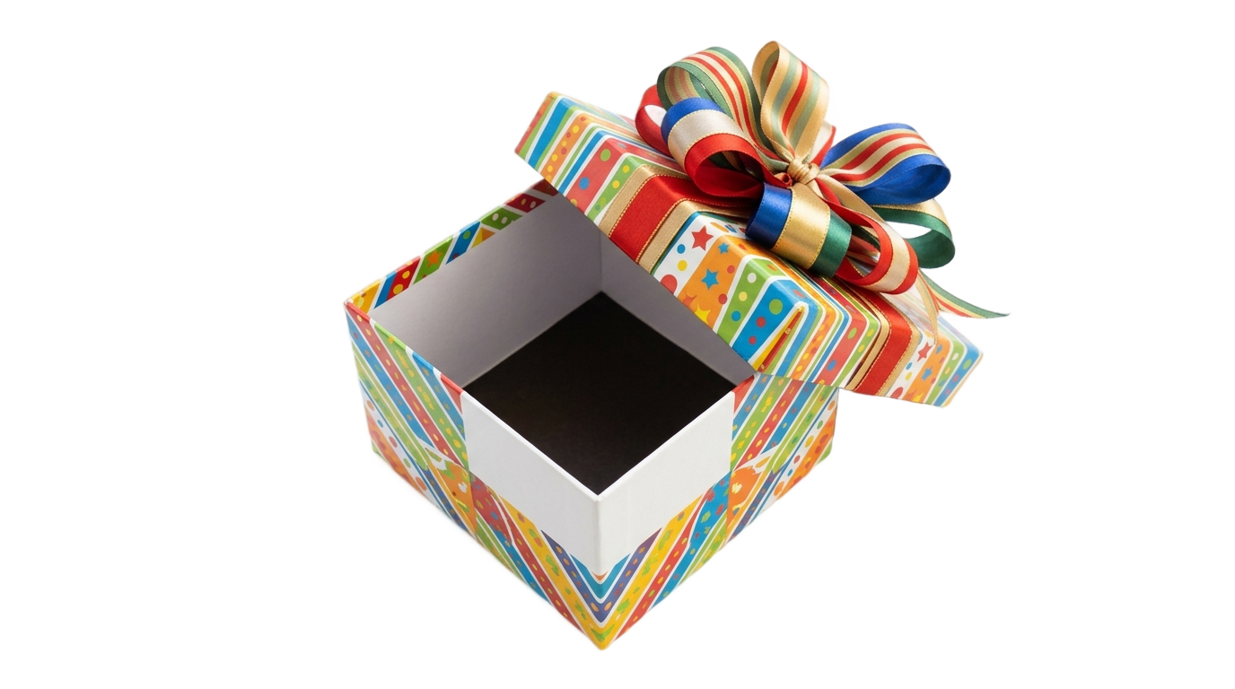 open gift box clipart png PNG transparent background