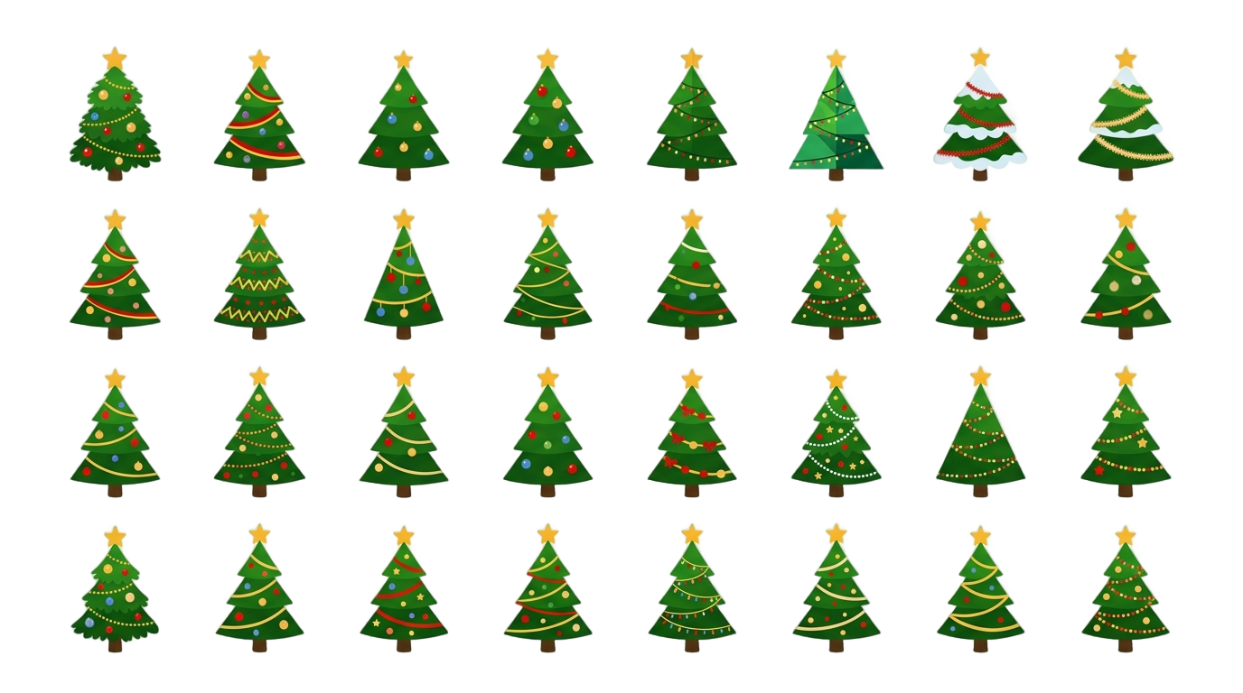christmas tree icons png PNG transparent background