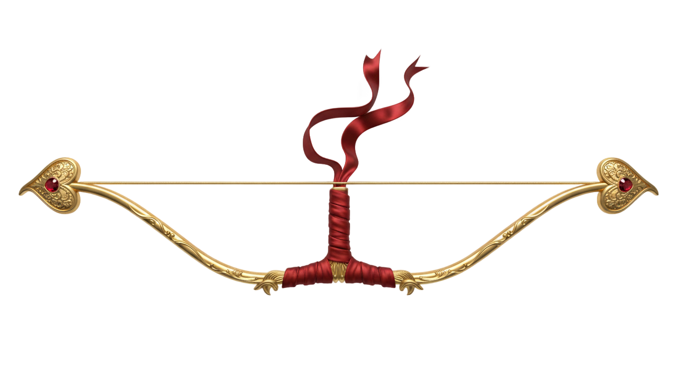 cupid bow png PNG transparent background
