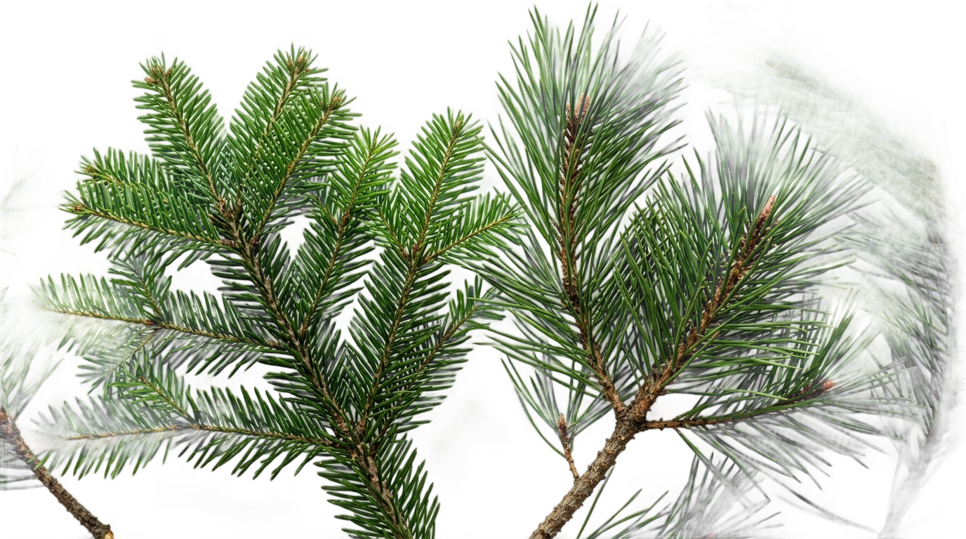 christmas tree leaves png PNG transparent background