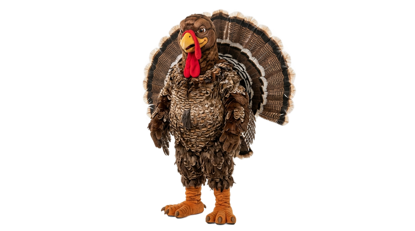 turkey costume png PNG transparent background