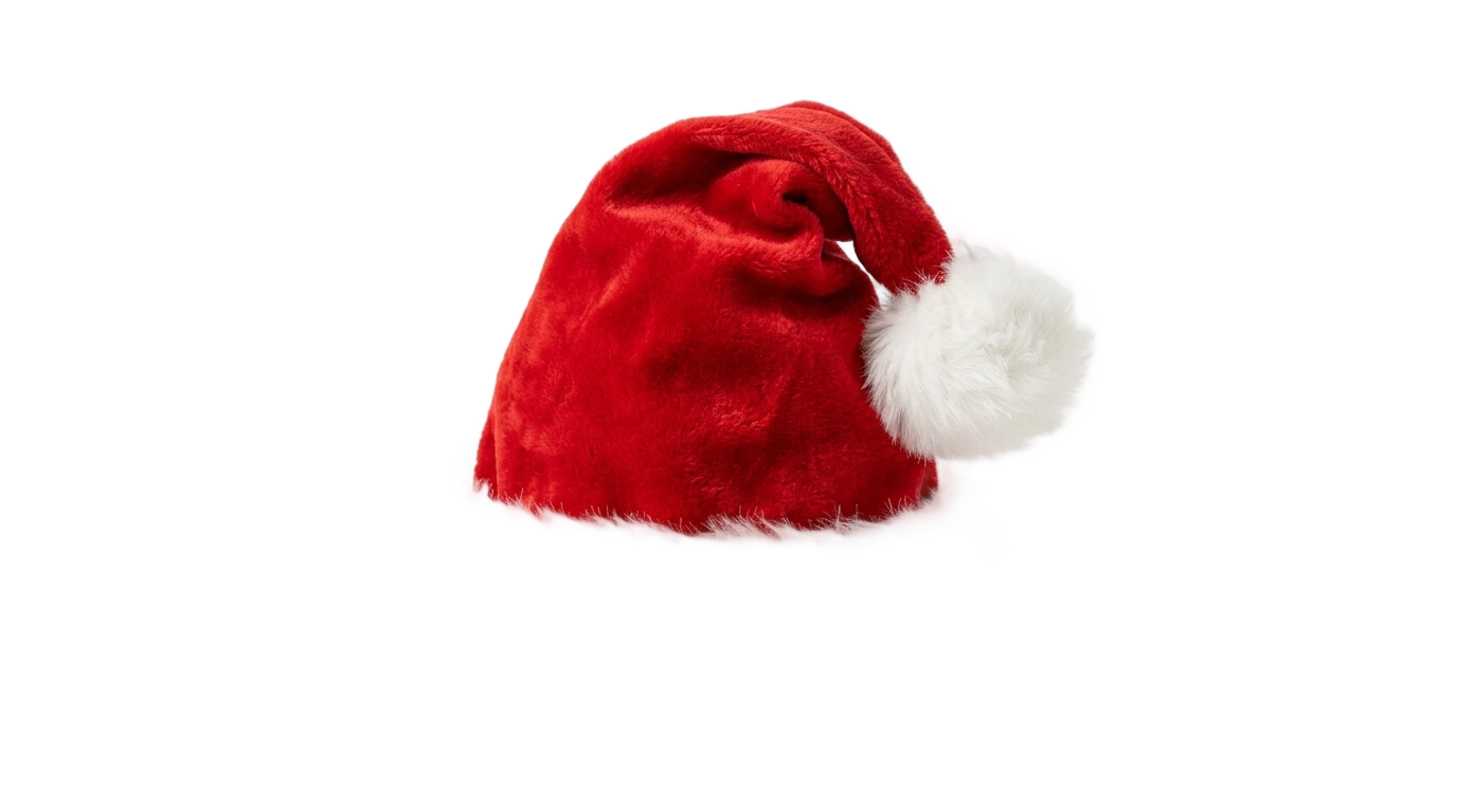 vintage santa hat png PNG transparent background