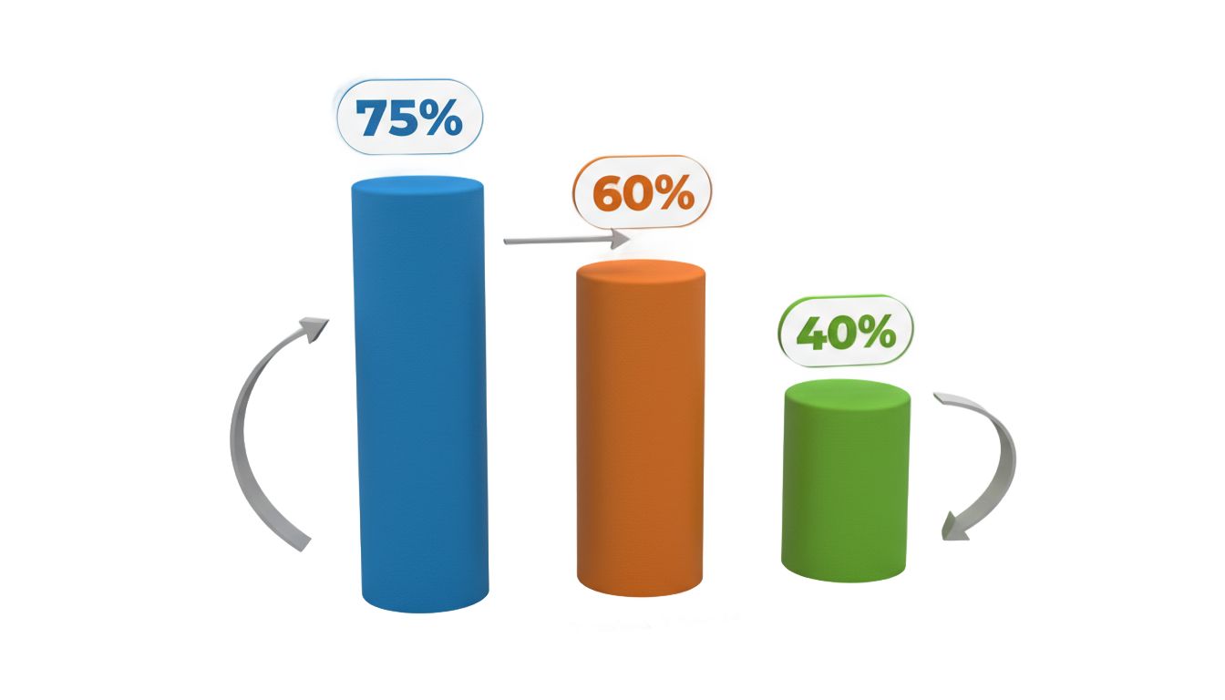 3d infographic png PNG transparent background