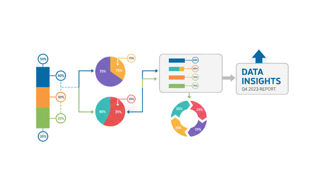 business infographic png PNG transparent background