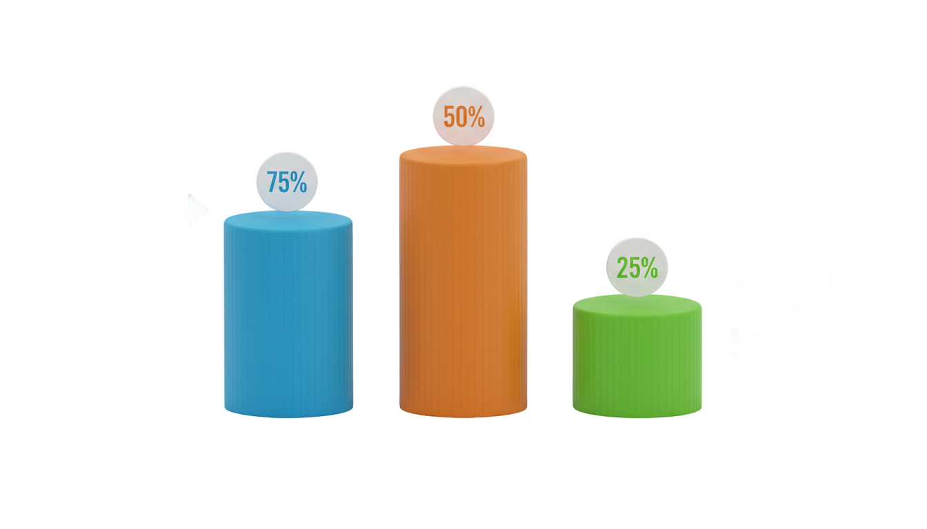 3d infographic png PNG transparent background
