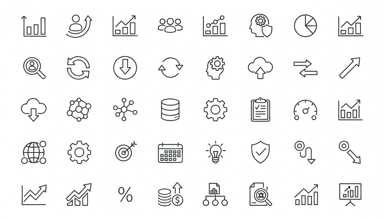 infographic icons png PNG transparent background