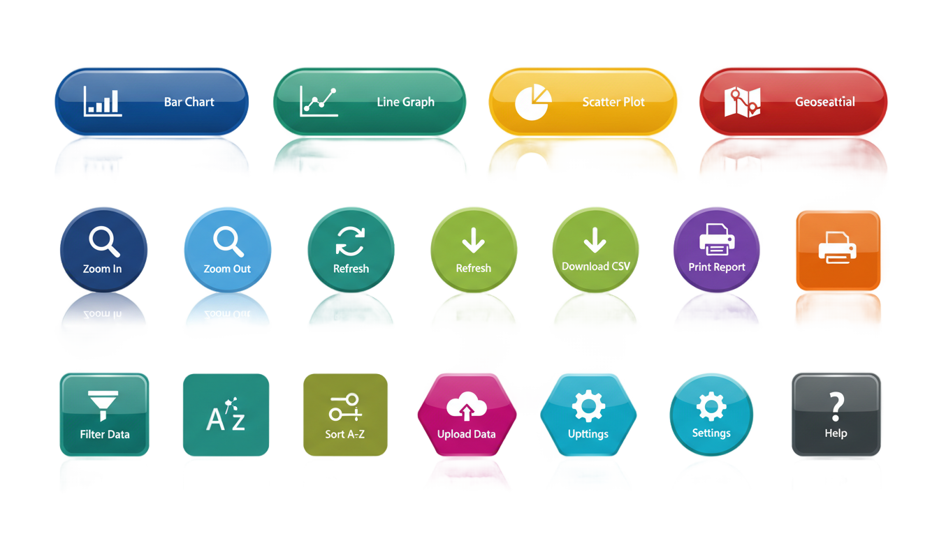 infographic buttons png PNG transparent background