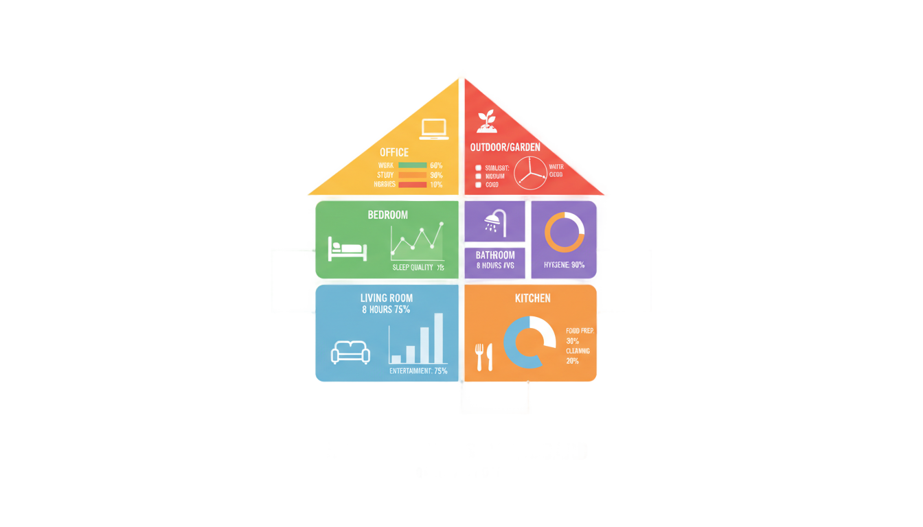 home infographic png PNG transparent background
