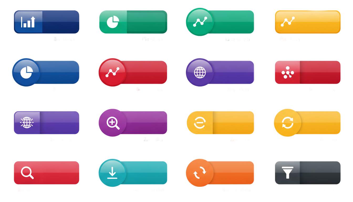 infographic buttons png PNG transparent background