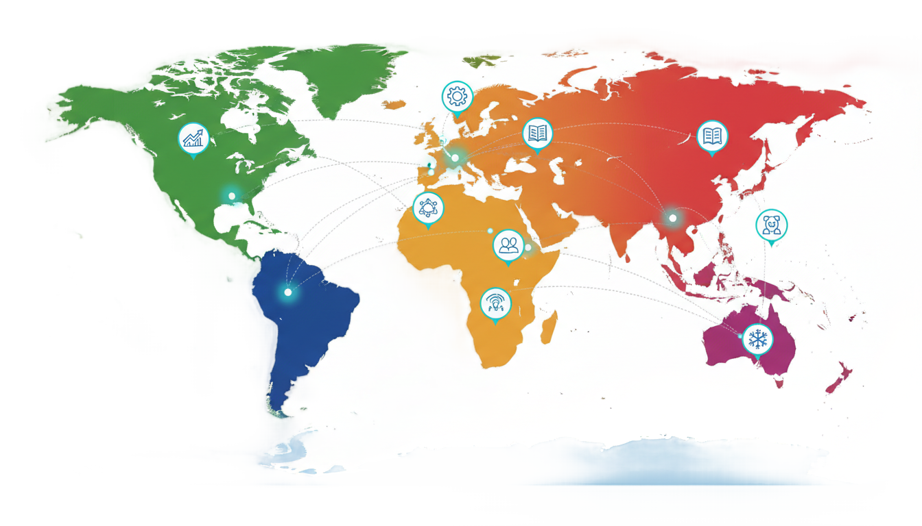 world map infographic png PNG transparent background