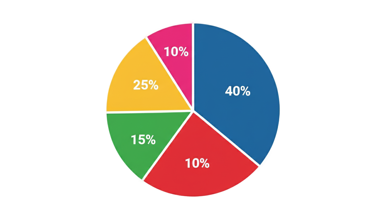pie diagram png PNG transparent background