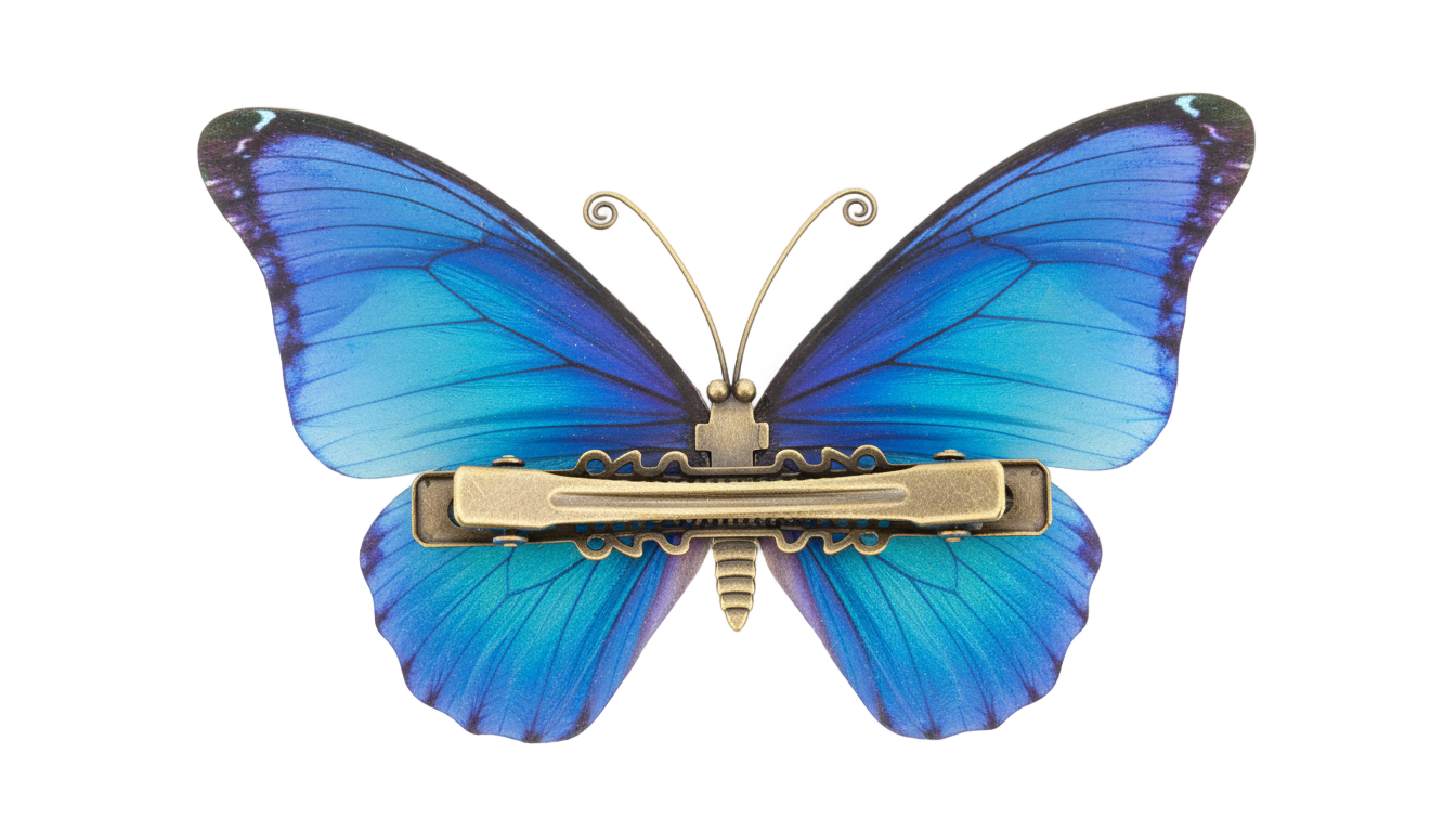 butterfly hair clip png PNG transparent background