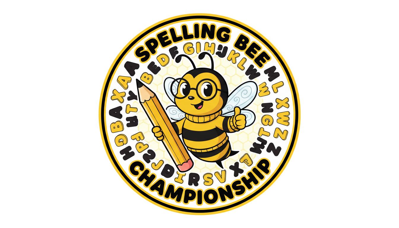 spelling bee logo png PNG transparent background