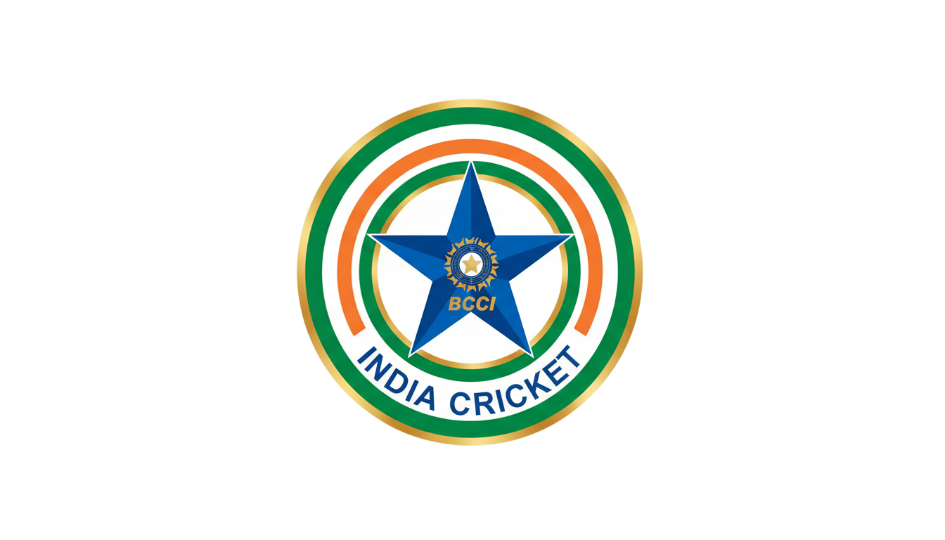 india national cricket team logo png PNG transparent background
