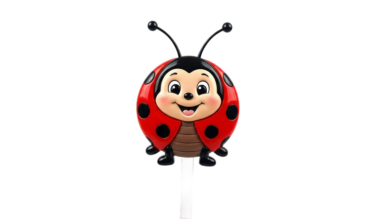 topper de ladybug png PNG transparent background