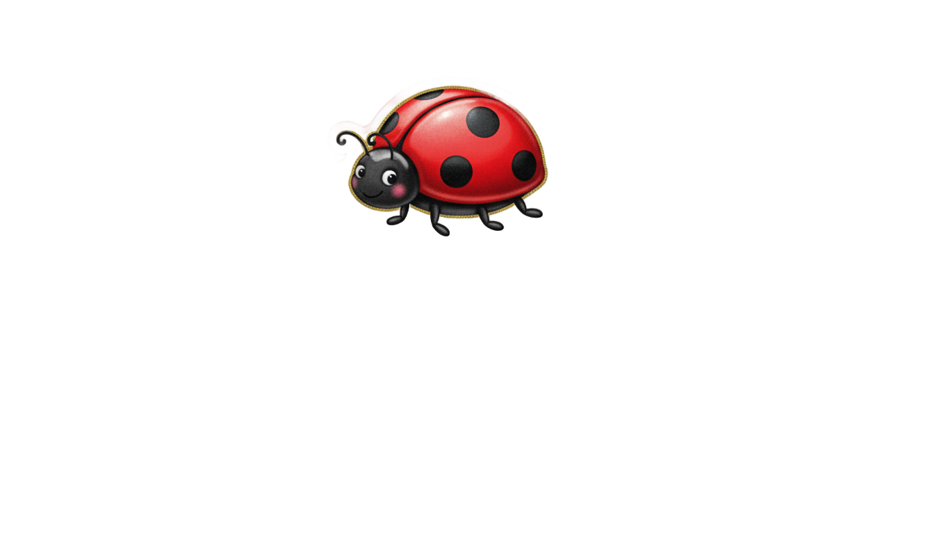 banner ladybug png PNG transparent background