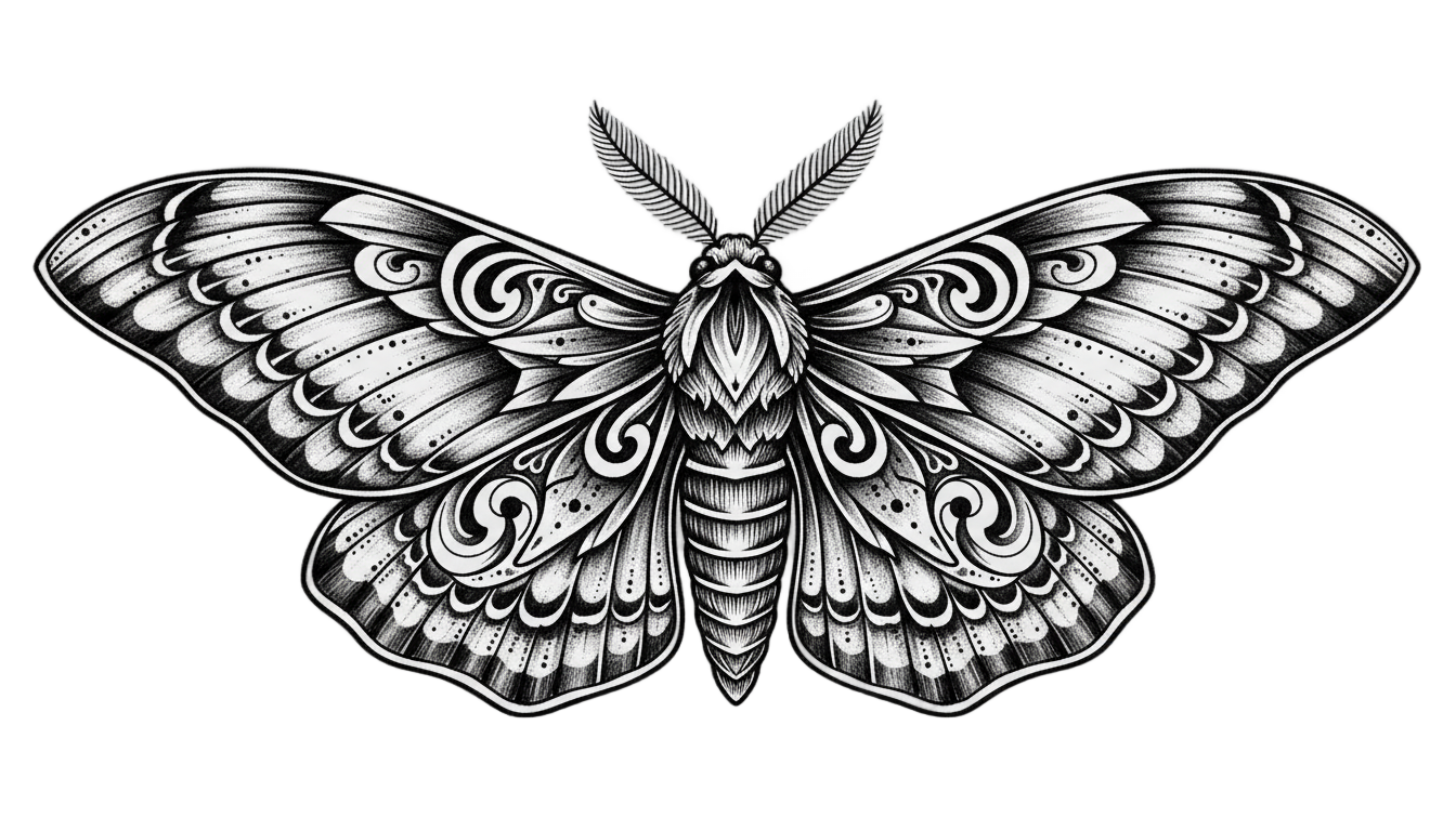 harry styles moth tattoo png PNG transparent background