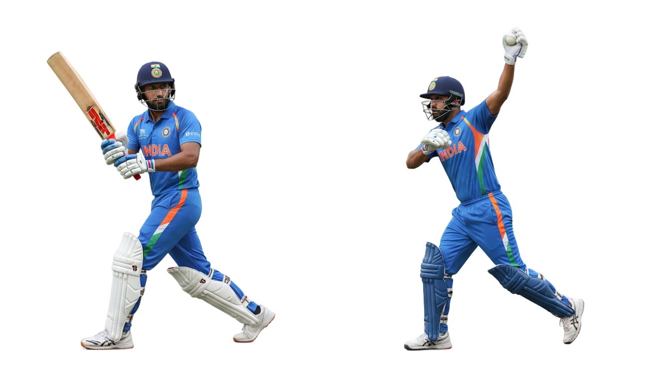 indian cricket players png PNG transparent background