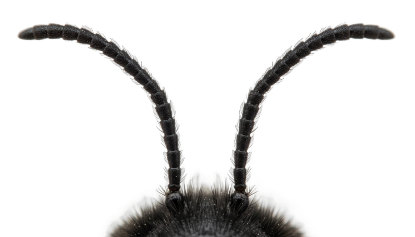 bee antenna png PNG transparent background