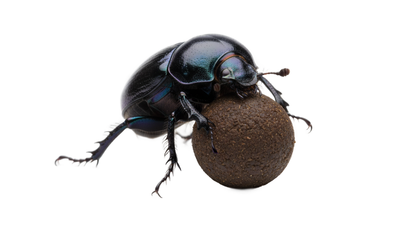 dung beetle png PNG transparent background